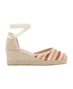 Castañer 60mm Carina Crochet Wedge