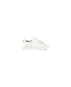 Golden Goose Stardan Sneakers In Total White Leather