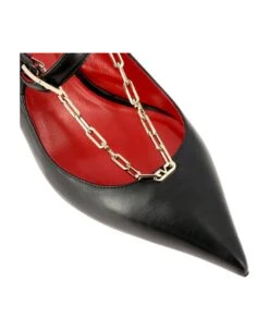 Valentino Garavani Slingback Leather Pumps -Urban Shoes World 62dd2ac3e807b58523026913e3762774