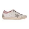 Golden Goose Super-star Leather Upper And Heel Suede Star And S