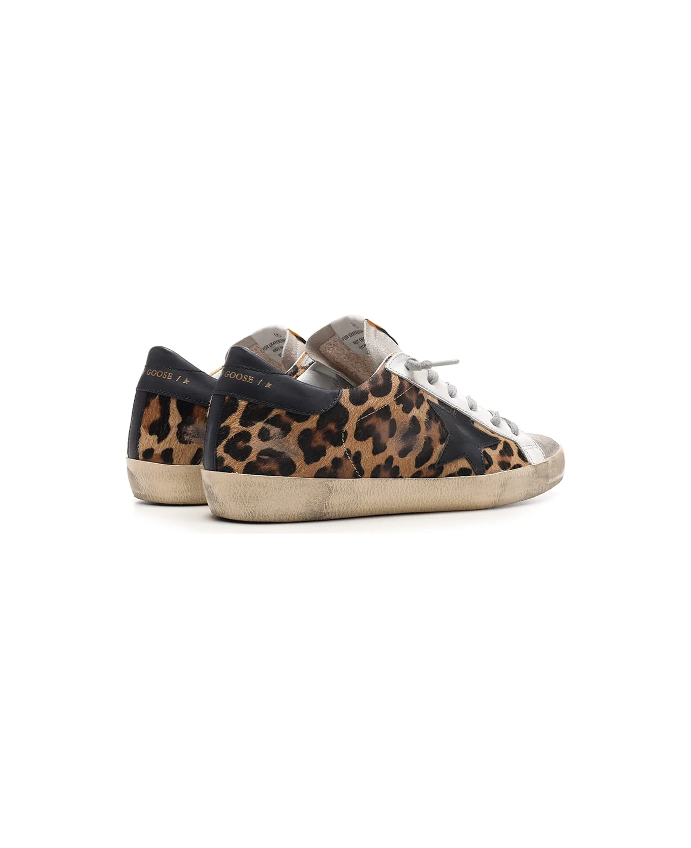 Golden Goose Calf Hair "superstar" Sneakers 3 Golden Goose Calf Hair "superstar" Sneakers - Image 3