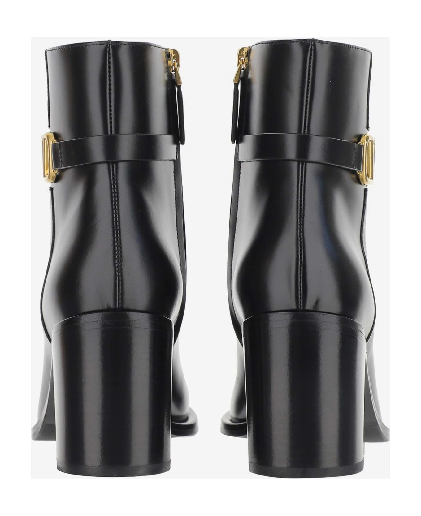 Valentino Garavani 75mm Calfskin Signature Vlogo Boot 4 Valentino Garavani 75mm Calfskin Signature Vlogo Boot - Image 4