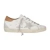 Golden Goose Superstar Leather Upper And Heel Suede Star And He