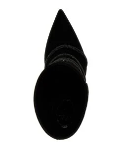 Suede Rhinestone Ankle Boots -Urban Shoes World 6d61b6e25afd5cfb4eb8153a46e44ba8