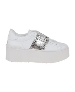 Valentino Garavani Sneaker Flatform Rockstud Untitled