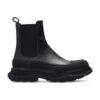 Alexander McQueen Tread Slick Leather Boots