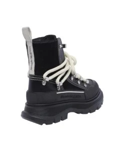 Alexander McQueen Tread Booties -Urban Shoes World 74c6e315538eb4f9925b8b009f8bf1a6