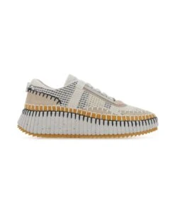 Chloé Multicolor Fabric Nama Sneakers