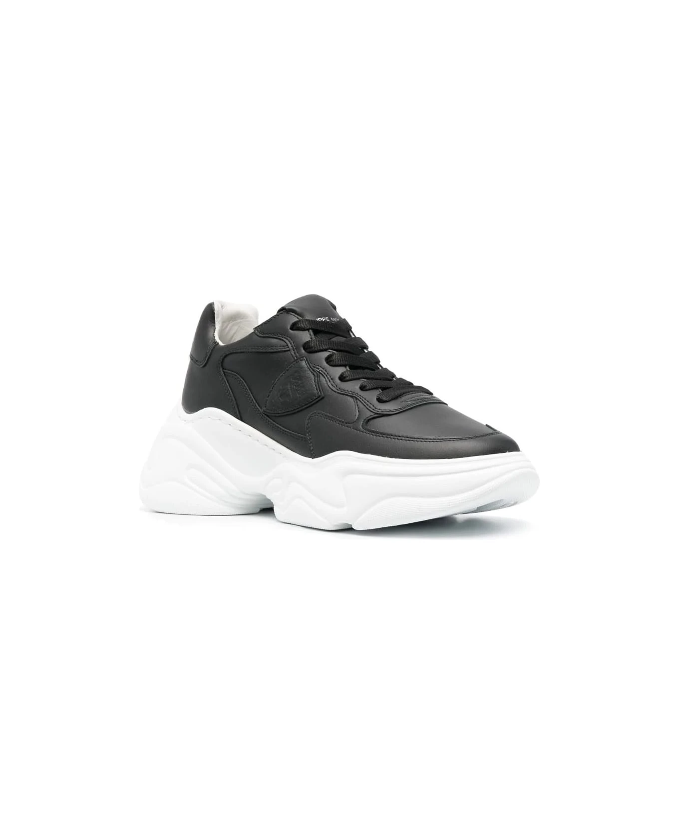 Philippe Model Rivoli Low Sneakers - Black 2 Philippe Model Rivoli Low Sneakers - Black - Image 2