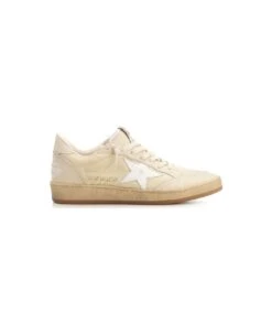 Golden Goose Ivory "ballstar" Sneakers