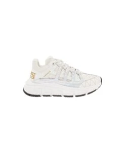 Versace Women's Multicolor Tigreca Sneaker In Mix Of Materials