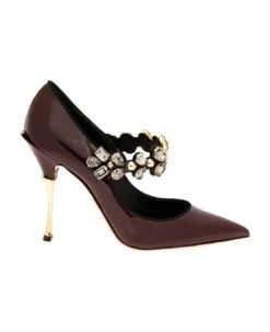 Dolce & Gabbana Cardinale Leather Pumps