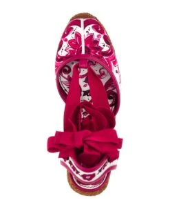 Dolce & Gabbana Maiolica Wedges -Urban Shoes World 7da694c782b1c4817fd88c94814078aa