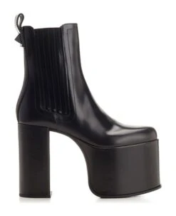Valentino Garavani Garavani Ankle Leather Boots