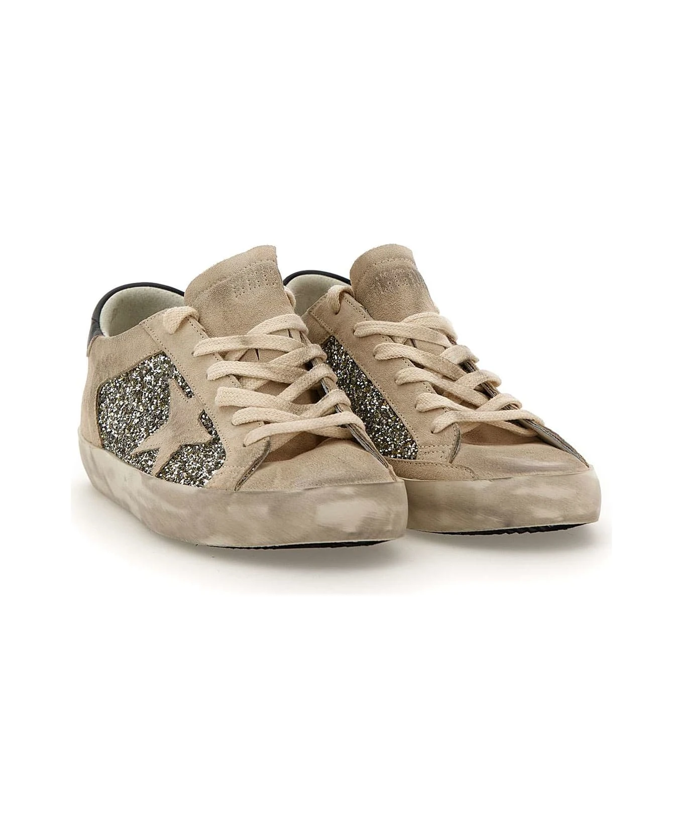 Golden Goose "superstar Double Quarter" Suede Sneakers 2 Golden Goose "superstar Double Quarter" Suede Sneakers - Image 2