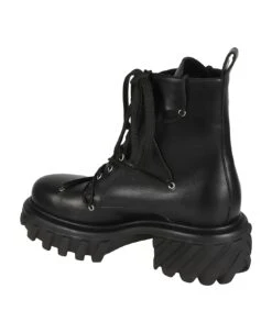 Off-White Lace-up Classic Boots 5 Off-White Lace-up Classic Boots -Urban Shoes World 87ceb247875f499717e8d949b7addd73