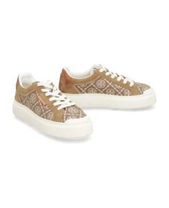 Tory Burch Ladybug Fabric Low-top Sneakers -Urban Shoes World 89e7b6c4d2116d70ea01b85bae929fde