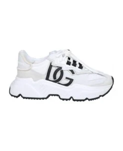 Dolce & Gabbana Daymaster Sneakers In Fabric And Suede