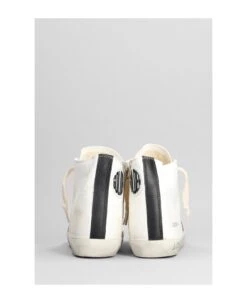 Golden Goose Francy Sneakers In White Leather -Urban Shoes World 8b581fb19bb05b3c434a48479f3226e8