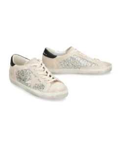 Golden Goose Super-star Sequin Suede Sneakers -Urban Shoes World 8cb37cec2dd70bbedc4142aab44250b0