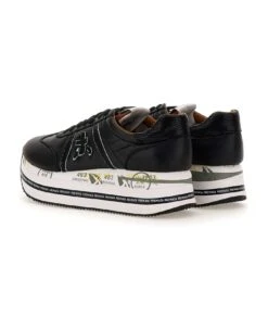 Premiata "beth 6045" Leather Sneakers -Urban Shoes World 8cd790c0b58e1555e032730da0185530