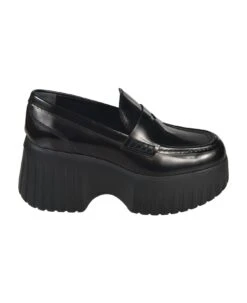 Hogan H-stripes Wedge Loafers
