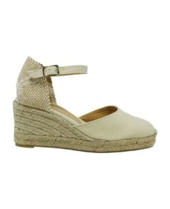 Castañer Castaner Canvas Carol Ivory Sandals Espadrilles