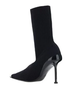 Alexander McQueen Heeled Slash Boots -Urban Shoes World 942b80cb4d82db0cc01ef593c7a61487