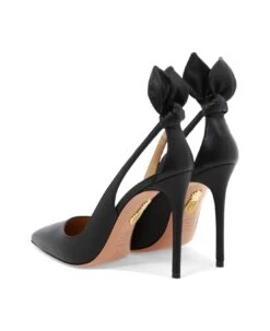 Aquazzura Pointed Toe Bow Tie Pumps -Urban Shoes World 9520d157b0050bc47b39b957dd047784