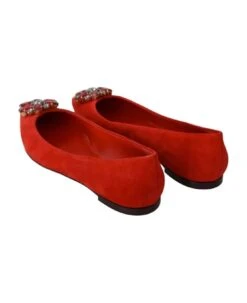 Dolce & Gabbana Bellucci Suede Flat -Urban Shoes World 9548a09532dbb1fad2d7caef7d640ac9