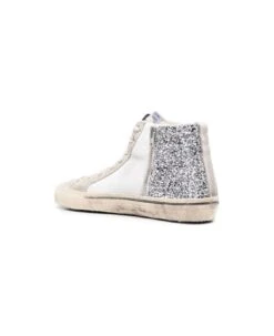 Golden Goose Slide Net And Glitter Upper Suede Toe Star And List Leathr Wave -Urban Shoes World 965eef78051bd3c51d93968a0f60d8d2