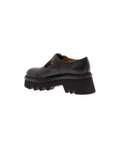 Chloé Black 'owena' Flat With Gold-tone Buckle Detail In Leather Woman -Urban Shoes World 9716d6382a7532f6320c0b8057f7d753