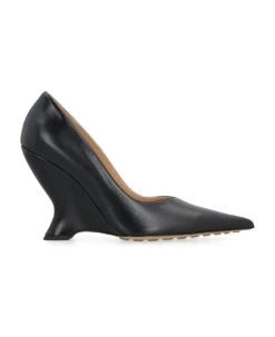 Bottega Veneta Punta Leather Pumps
