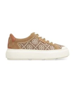 Tory Burch Ladybug Fabric Low-top Sneakers