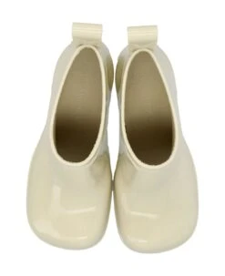 Bottega Veneta Shine Square Toe Ankle Rain Boots -Urban Shoes World 98565791b39d4eda2421e0530b86d048