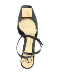 Valentino Garavani Ankle Strap One Stud T. 60 Vernice/antique Brass Maxi Single Stud -Urban Shoes World 9a9bd3b64f2a3297b2fa1bb5580bd62e