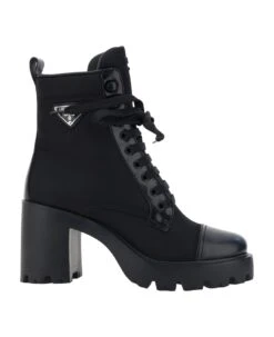 Prada Monolith Ankle Boots