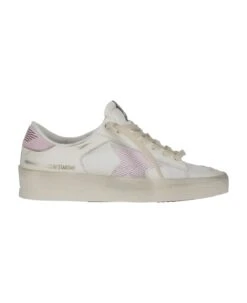 Golden Goose Stardan Nappa And Net Upper Leather Star And Heel