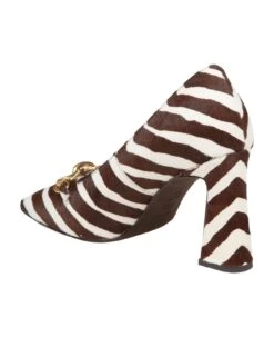 Tory Burch Pump Jessa In Zebra Pony With Gold Buckle -Urban Shoes World a6d49031e219eba0c569ae3fd1637d9d