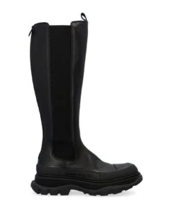 Alexander McQueen Tread Slick Knee-boots