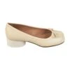 Maison Margiela White Sheepskin Tabi Ballet Pumps