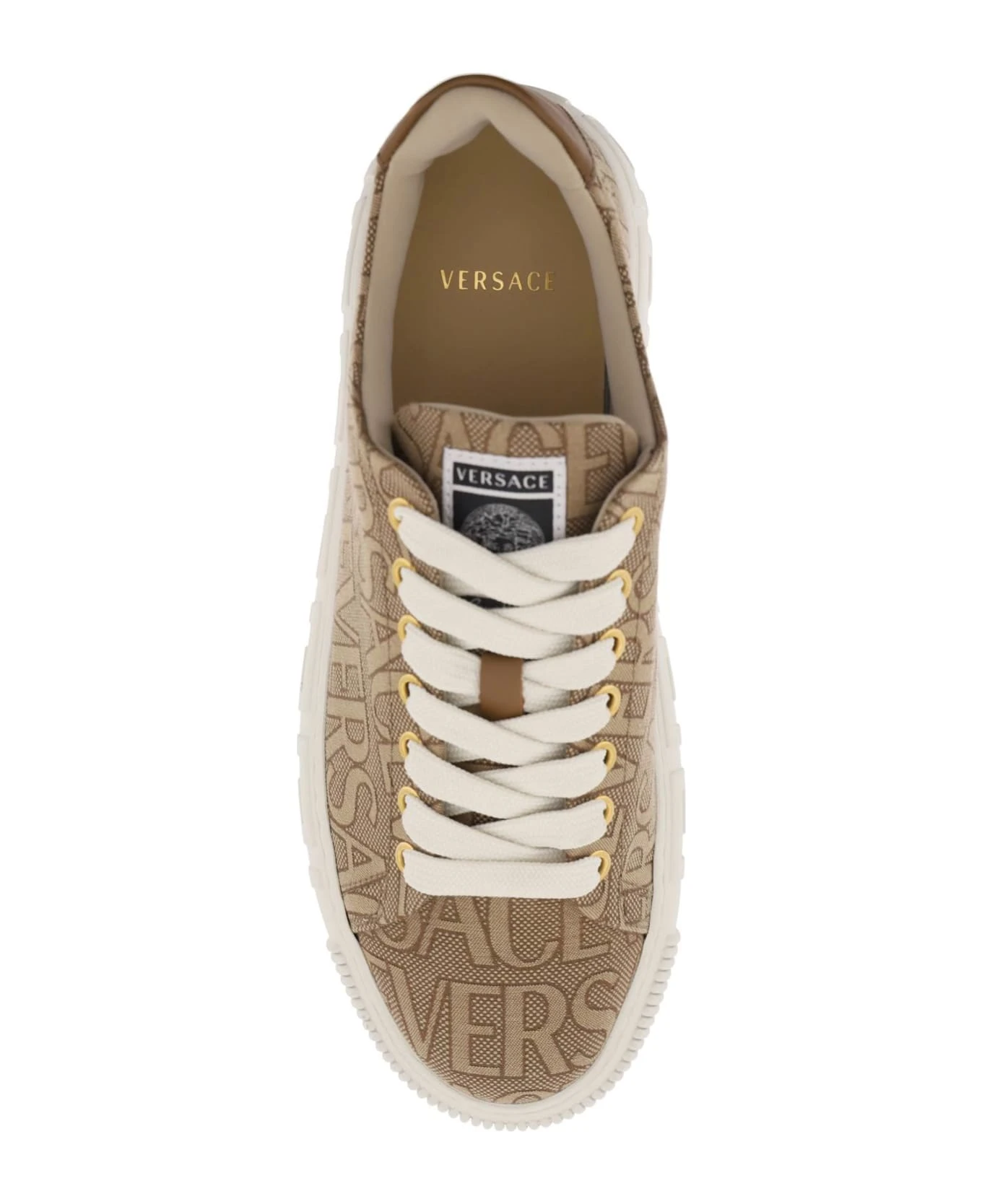 Versace ' Allover Greca' Sneakers 2 Versace ' Allover Greca' Sneakers - Image 2