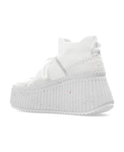 Chloé 'nama' Wedge Sneakers 6 Chloé 'nama' Wedge Sneakers -Urban Shoes World b06f2e177576d780b3c45f428d249c62