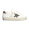 Golden Goose Hi Star Sneakers In White Leather