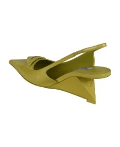 Prada Slingback Logo Pumps -Urban Shoes World b4570bf315834a2f7334b46988e724e2