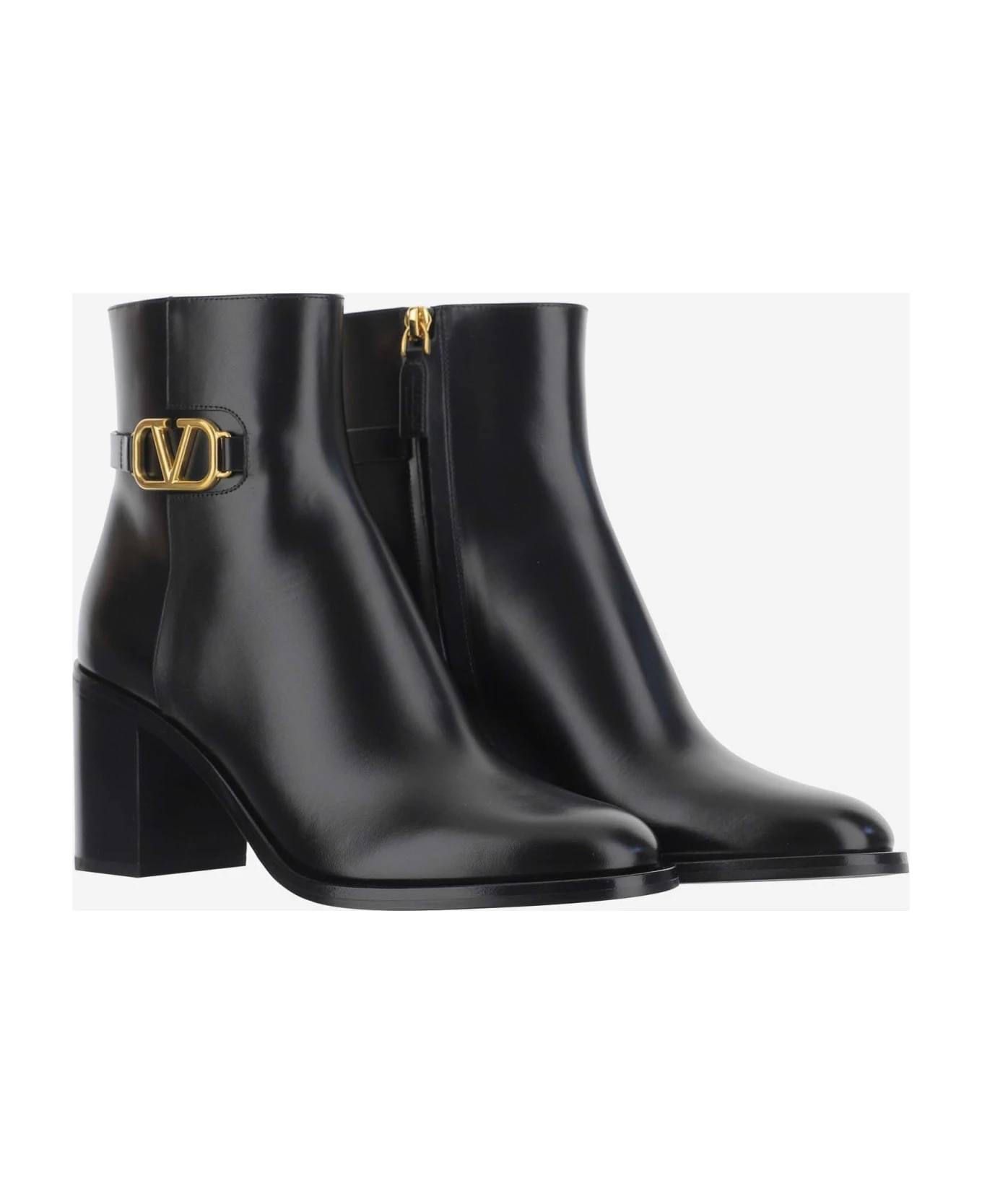 Valentino Garavani 75mm Calfskin Signature Vlogo Boot 2 Valentino Garavani 75mm Calfskin Signature Vlogo Boot - Image 2