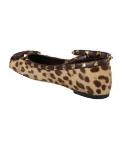 Valentino Garavani Ballerina Rockstud T. 05 -Urban Shoes World b82082045998191cea02f15fe06ec96f