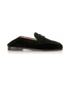 Black Velvet Loafer -Urban Shoes World b8aebbcca47c9e0c9d47d41bca305454
