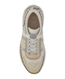 Chloé Multicolor Fabric Nama Sneakers -Urban Shoes World bc2743771ed80ed75cc9820878f176cf