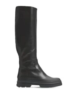 Max Mara Accessori Beryl Leather Boots